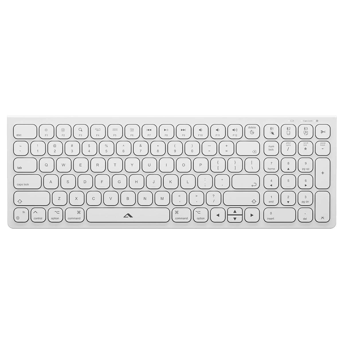 Clavier Sans Fil AZERTY Rechargeable USB-C Modèle Echelon 109 Touches Compact-0