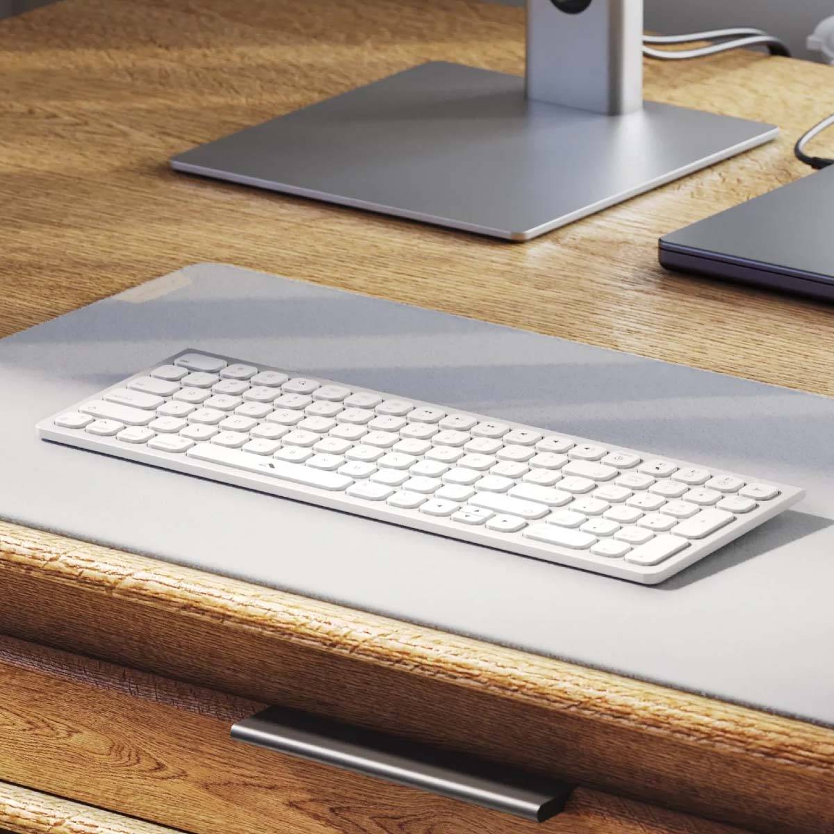 Clavier Sans Fil AZERTY Rechargeable USB-C Modèle Echelon 109 Touches Compact-3