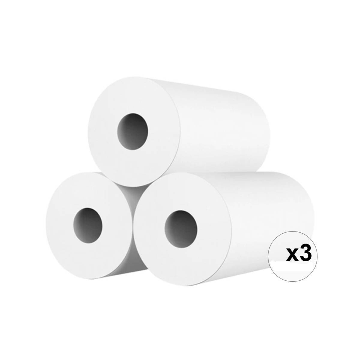 Lot de 3 Rouleaux d'Impression pour Appareil Photo-1