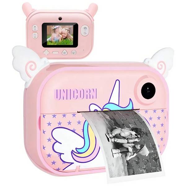 Appareil Photo Wifi pour Enfant avec Impression Instantanée Zoo Family Licorne