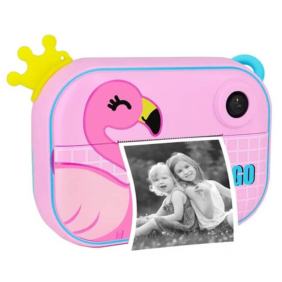 Appareil Photo Wifi pour Enfant avec Impression Instantanée Zoo Family Flamingo-1