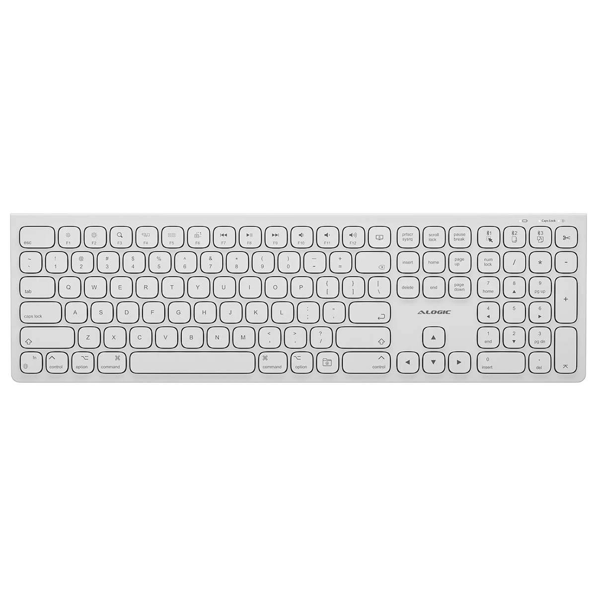 Clavier Sans Fil AZERTY Rechargeable USB-C Echelon avec 7 Touches Programmables-0