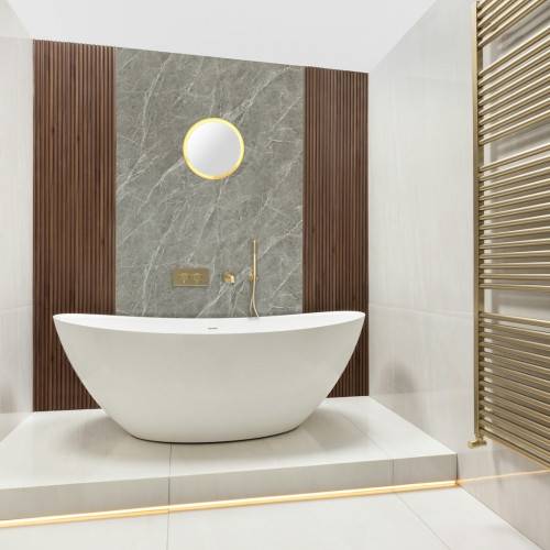 Miroir LED avec enceinte Bluetooth intégrée-2