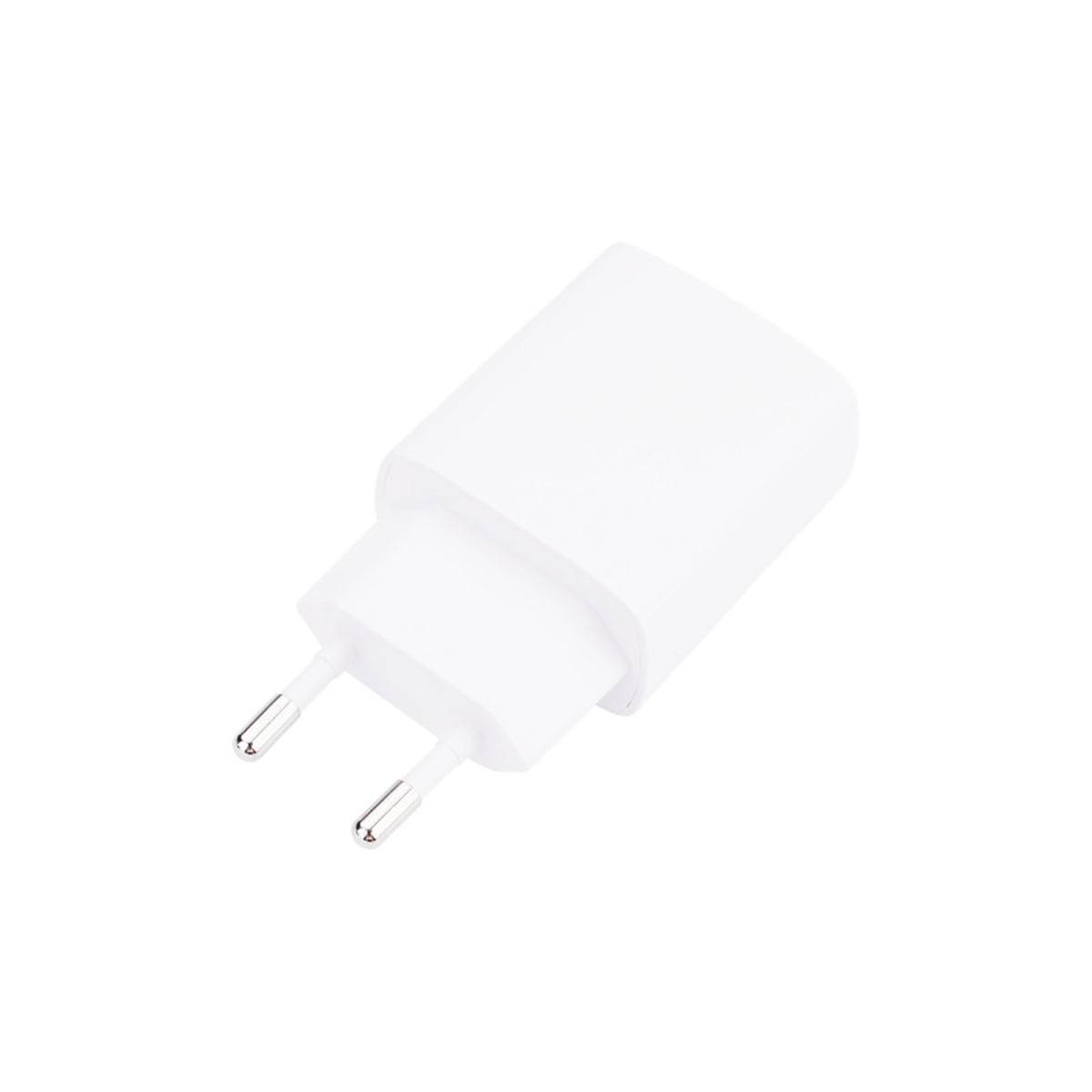 Chargeur Secteur Double Ports 20W USB-A et USB-C Rapide Compact-1