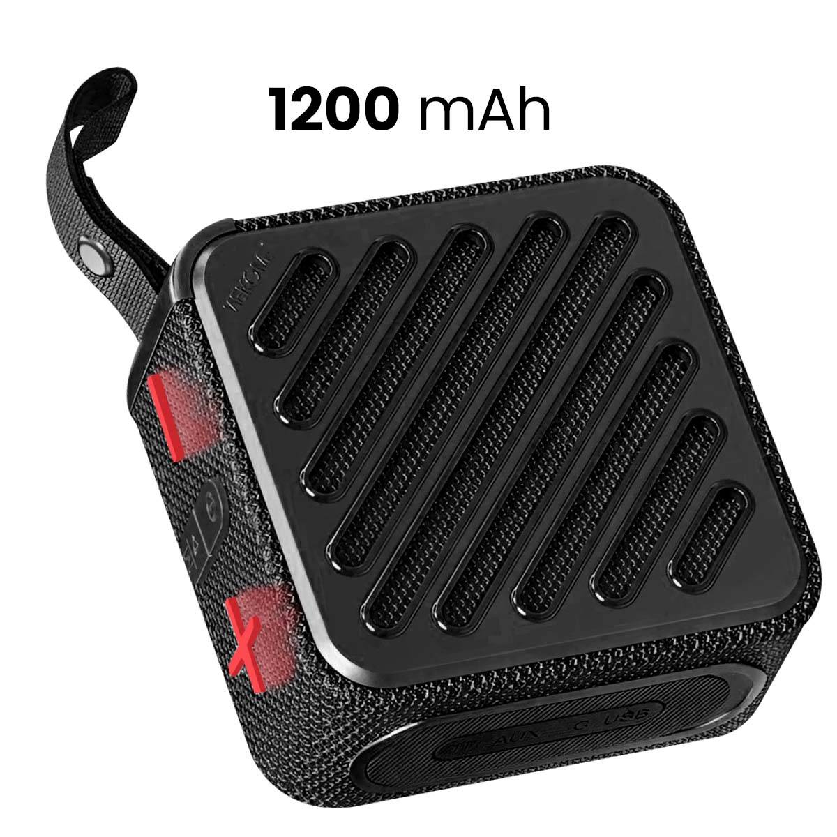 Enceinte Sans Fil Bluetooth 5.2 Modèle D50 Pop Digital 5W avec Sangle-2