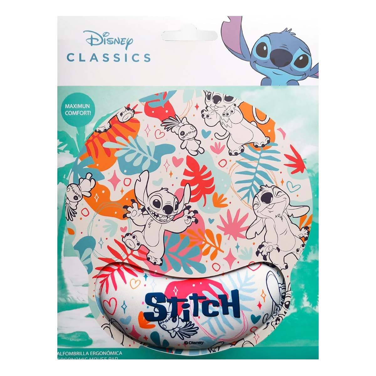 Tapis de Souris Ergonomique XXL Stitch de Disney avec Repose Poignet-3