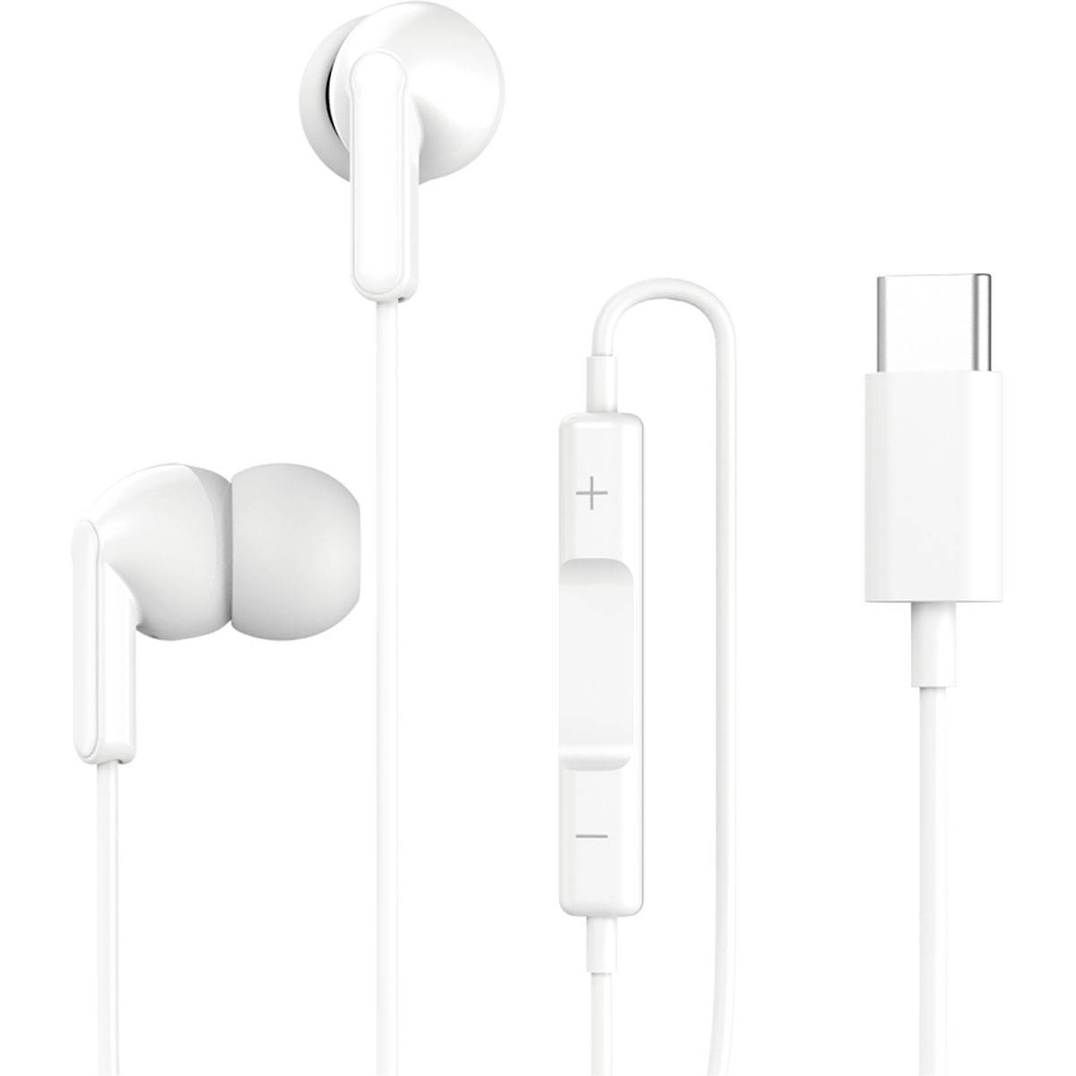 Écouteurs Filaires Intra-Auriculaires USB-C avec Micro et Télécommande-0
