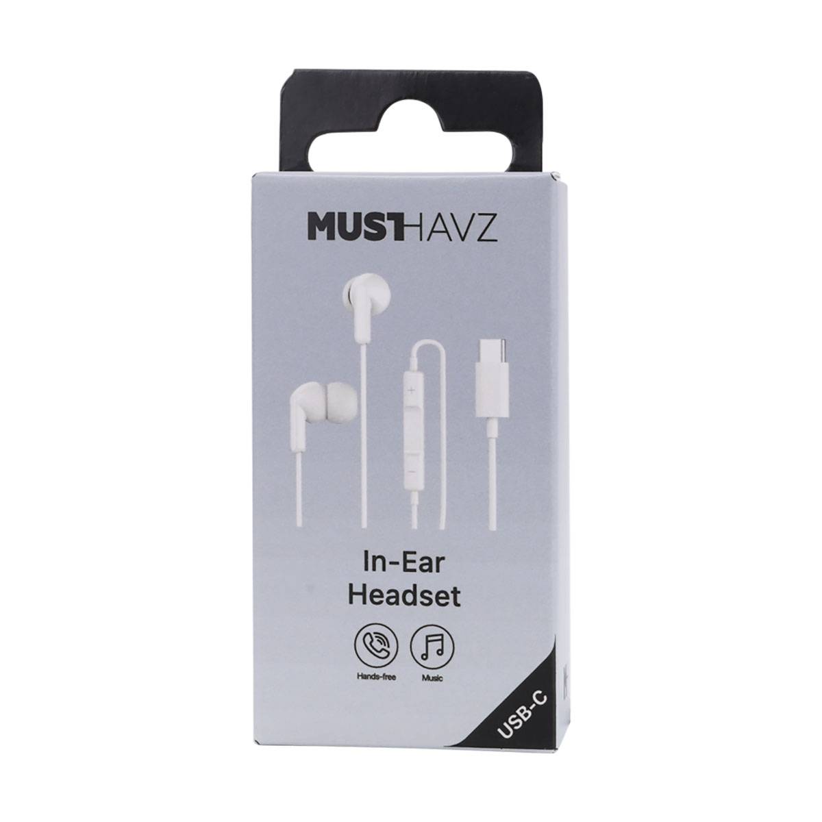 Écouteurs Filaires Intra-Auriculaires USB-C avec Micro et Télécommande-2