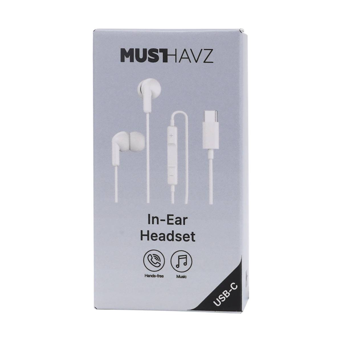 Écouteurs Filaires Intra-Auriculaires USB-C avec Micro et Télécommande-3
