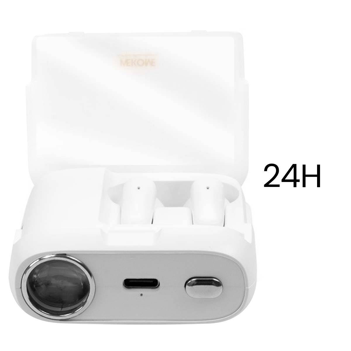 Écouteurs TWS Modèle S28 avec Fonction Projecteur et Étui 400mAh-2