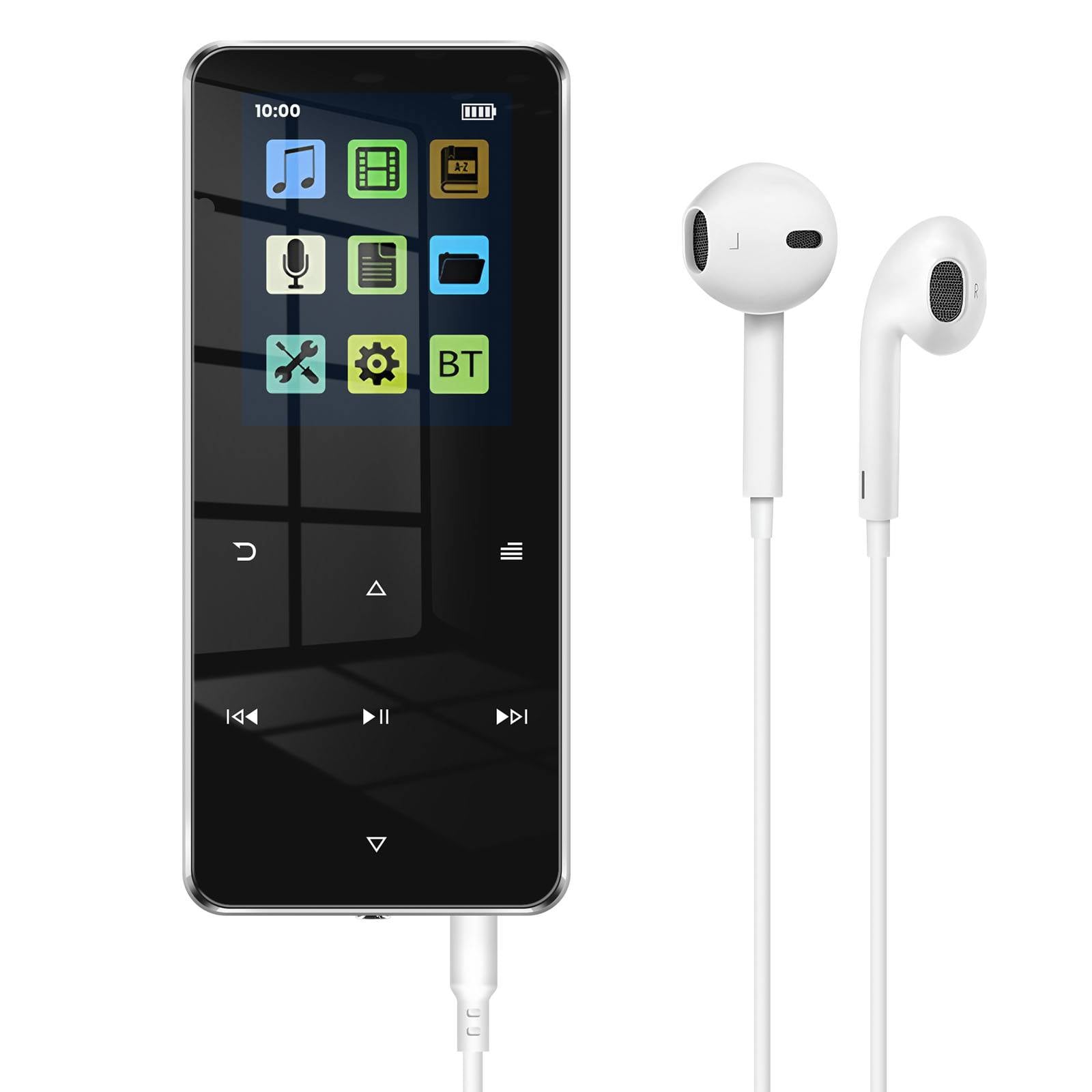 Lecteur MP3 Tactile Musique et Vidéo avec Bluetooth Autonomie 20h-1
