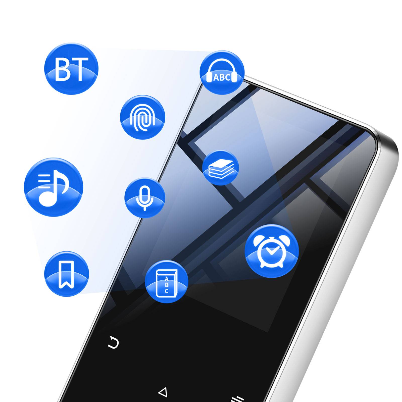 Lecteur MP3 Tactile Musique et Vidéo avec Bluetooth Autonomie 20h-3