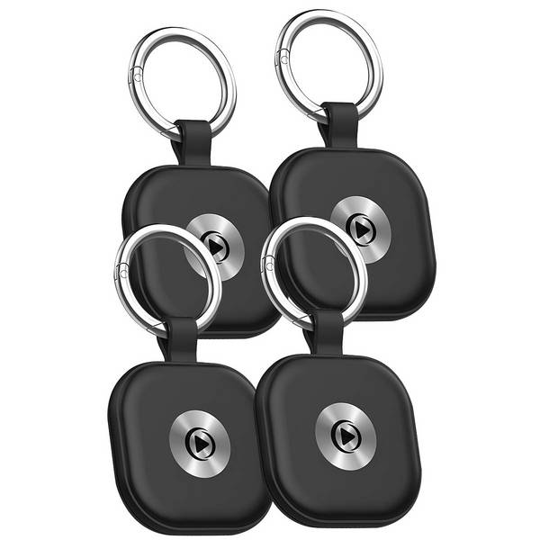 Pack de 4 Smart Trackers d’Objet iOS Bluetooth Format Porte-Clés