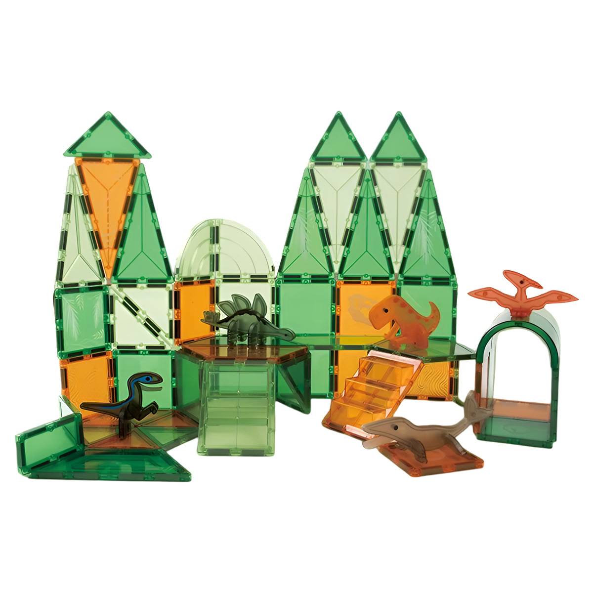 Jeu de construction magnétique de 62 pcs - Modèle Jurassic-3