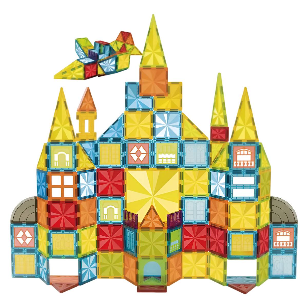 Jeu de construction magnétique de 111 pcs - Modèle Imagine XL-0