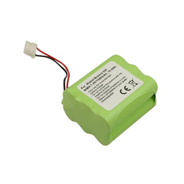 Batterie pour Aspirateur iRobot Braava 320 7,2V 1500mAh NiMH