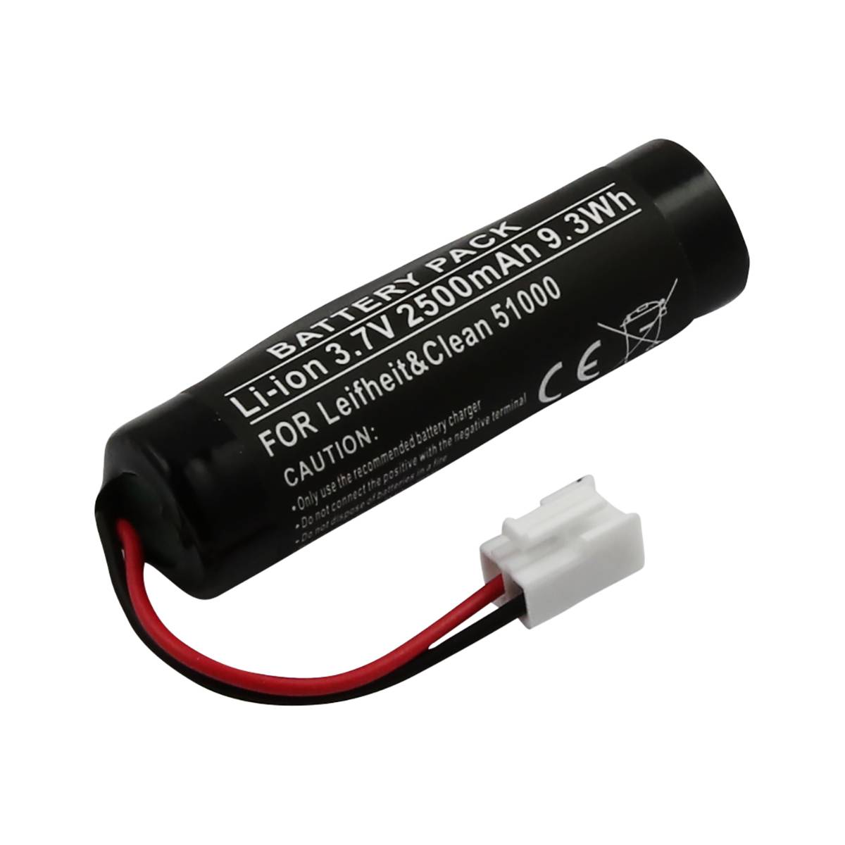 Batterie Li-ion 3.7V 2500mAh Leifheit Dry et Clean 51000 Rechargeable-0