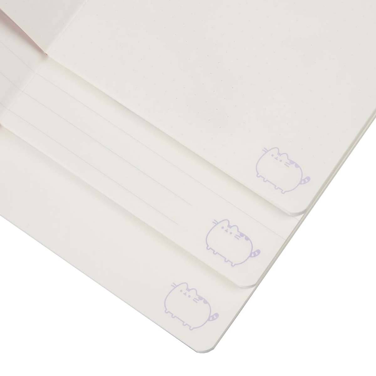 Lot de 3 Carnets de Notes A5 Couverture Souple 64 pages Collection Moments-1