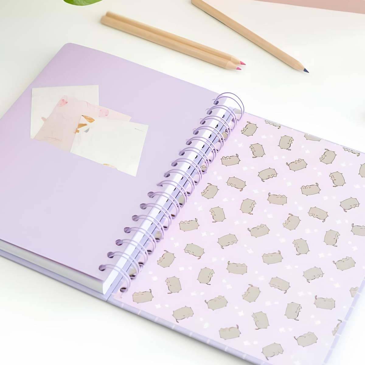 Bloc-Notes A5 180 Pages avec Spirale Métallique Collection Moments-3
