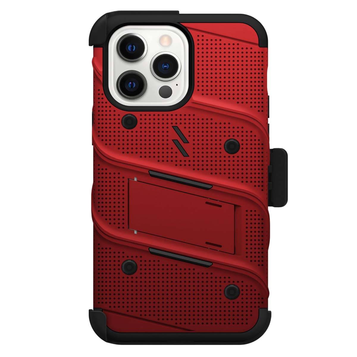 Coque Blindé Bolt iPhone 14 Pro Max avec Support et Verre Trempé Ultra Résistant-1