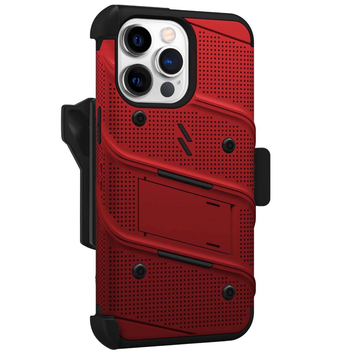 Coque Blindé Bolt iPhone 14 Pro Max avec Support et Verre Trempé Ultra Résistant-4