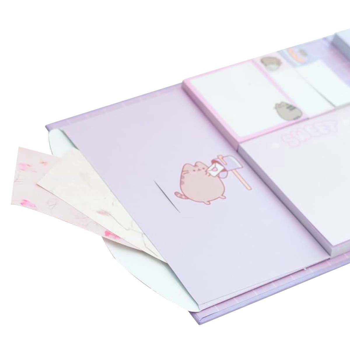Agenda Hebdomadaire Avec Notes Autocollantes Moments et Pochette-2