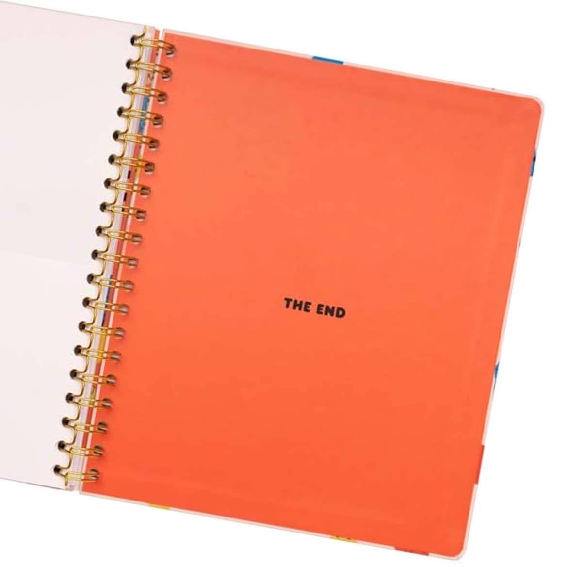 Bloc-notes 2020 à Spirale pour Planning Quotidiens Grand Format avec Sticker-2