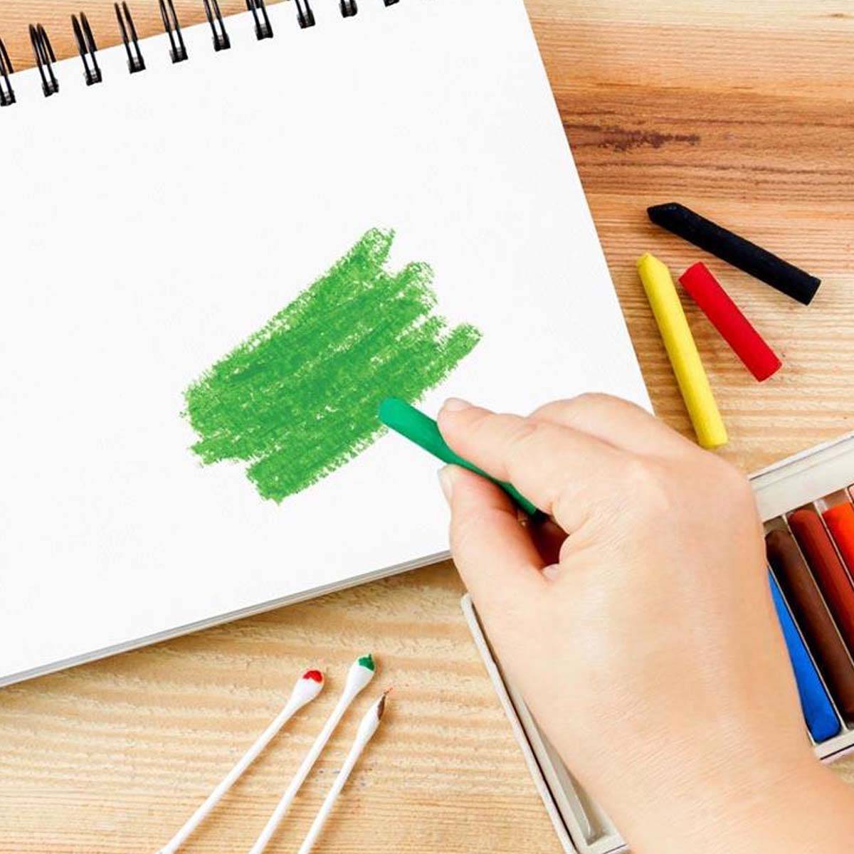 Set de Pastels à l’Huile Diluables à l’Eau 30 Couleurs-1
