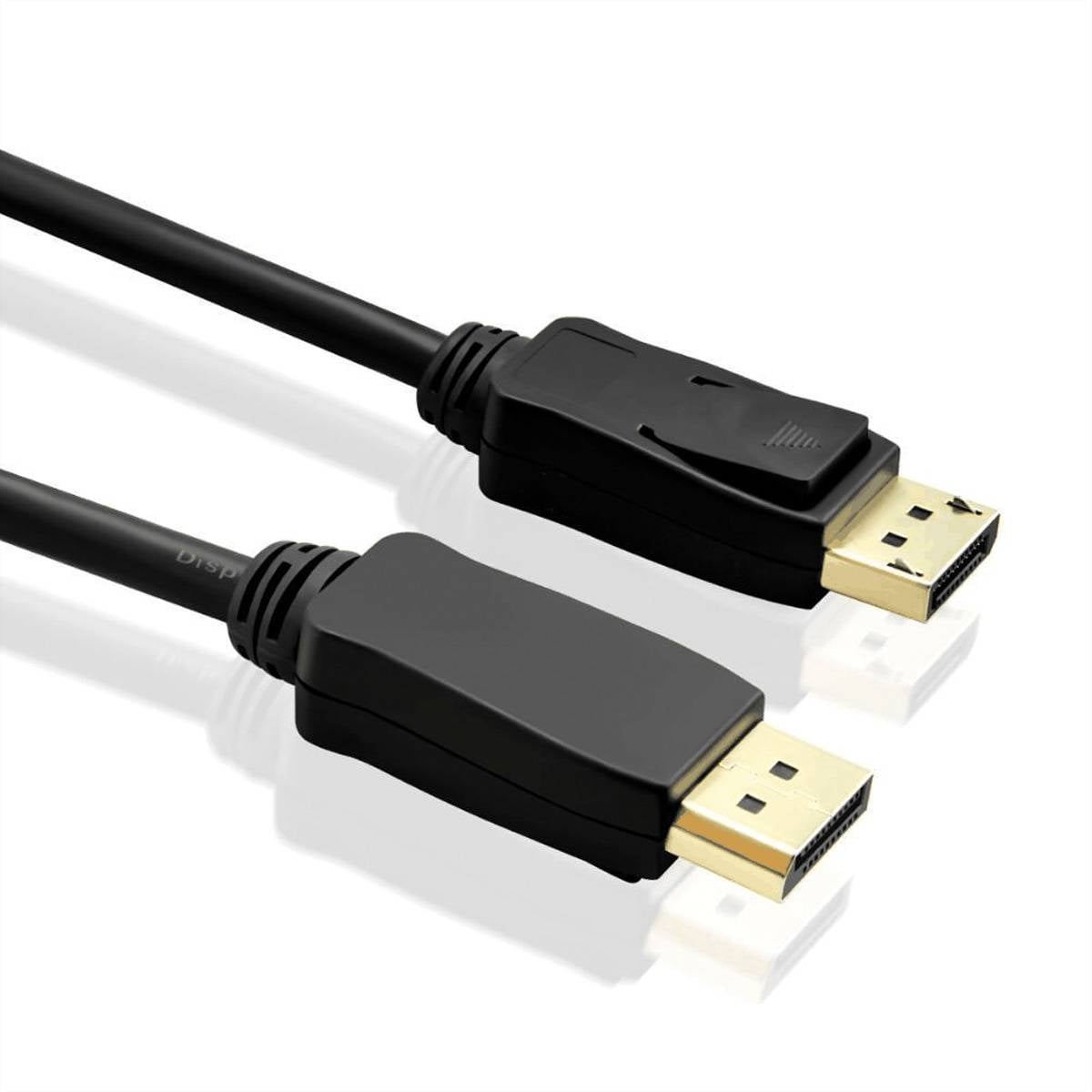 Câble de raccordement Secomp DisplayPort Fiche mâle DisplayPort, Fiche mâle DisplayPort 1.00 m noir S3695 Câble DisplayP-0