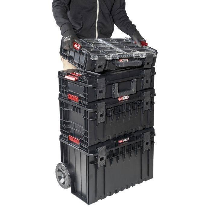 KS Tools - Mallette organiseur SCM L à 12 compartiments amovibles-1