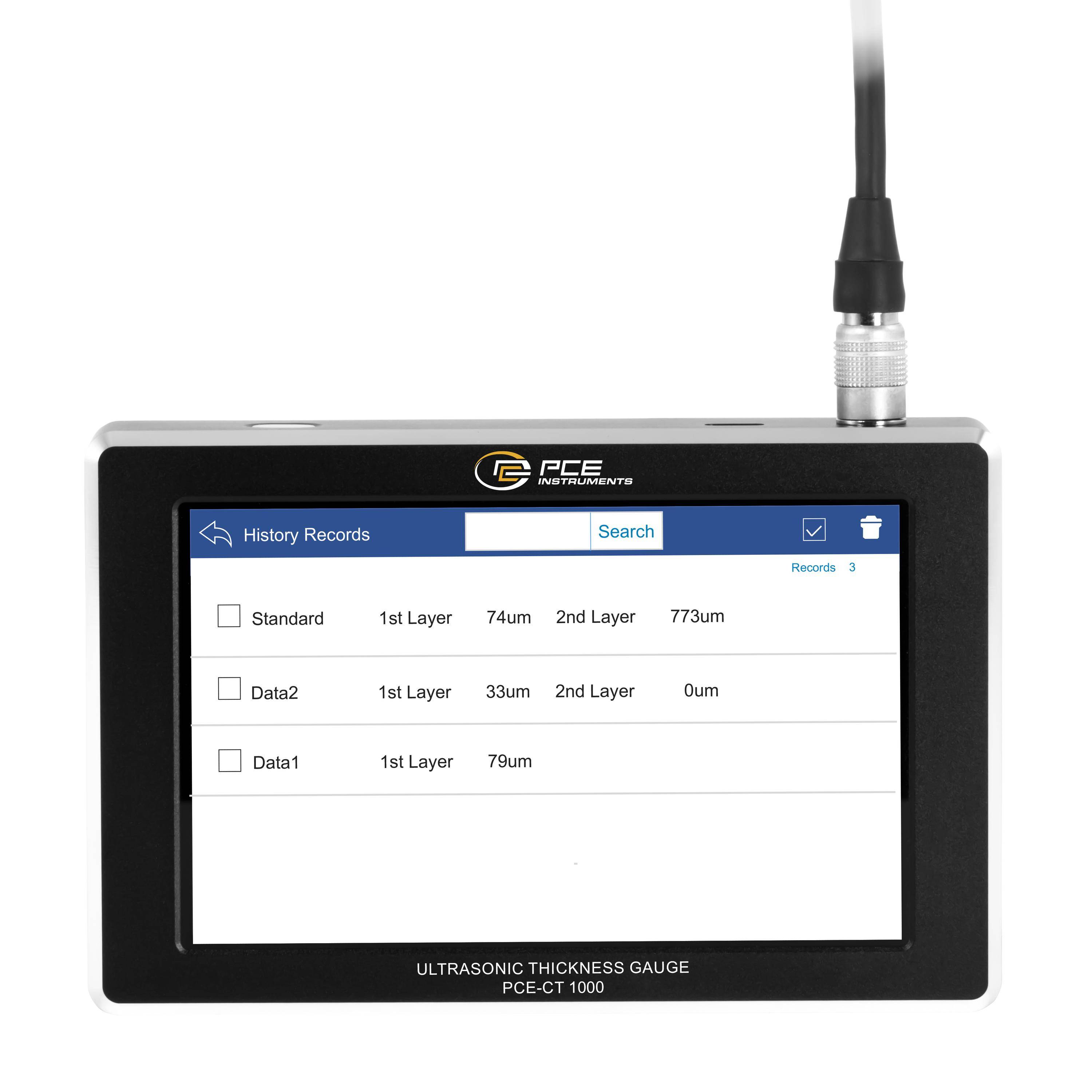 PCE Instruments PCE-CT 1000 Appareil de mesure d'épaisseur de couche 13 - 5500 µm-2