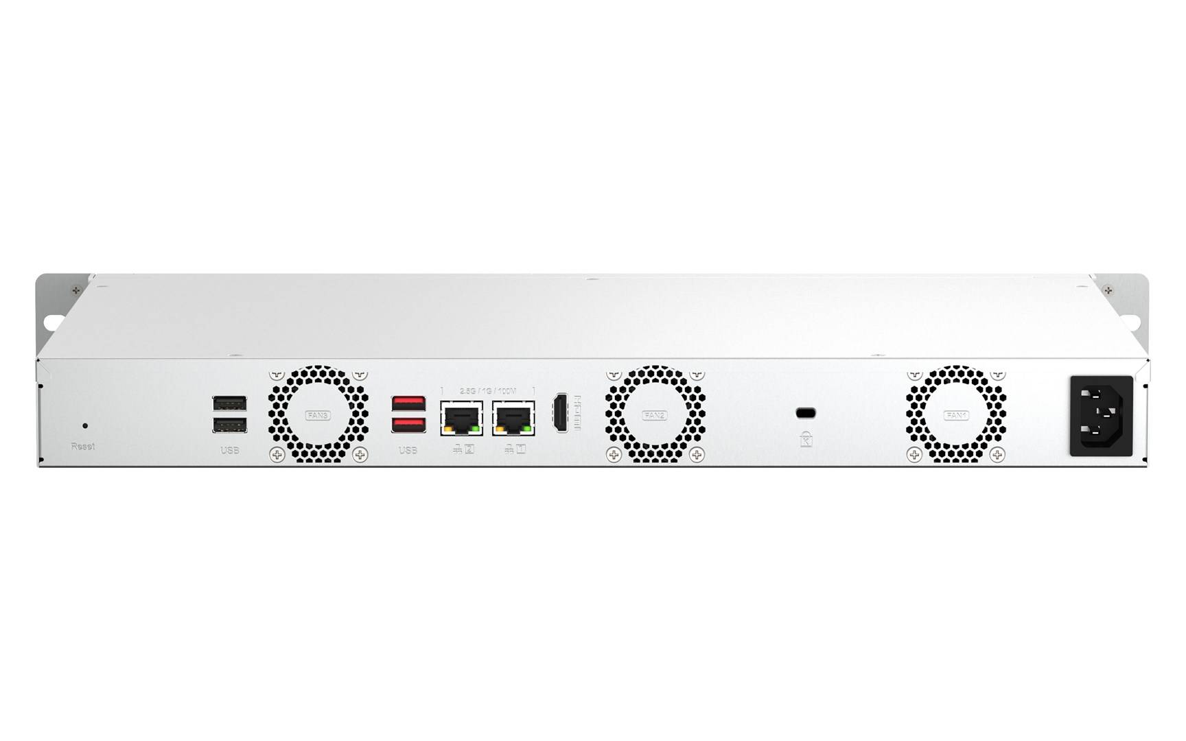 QNAP 4-bay short depth 12p rackmount NAS Intel Celeron N5105/N5095 quad-core-3