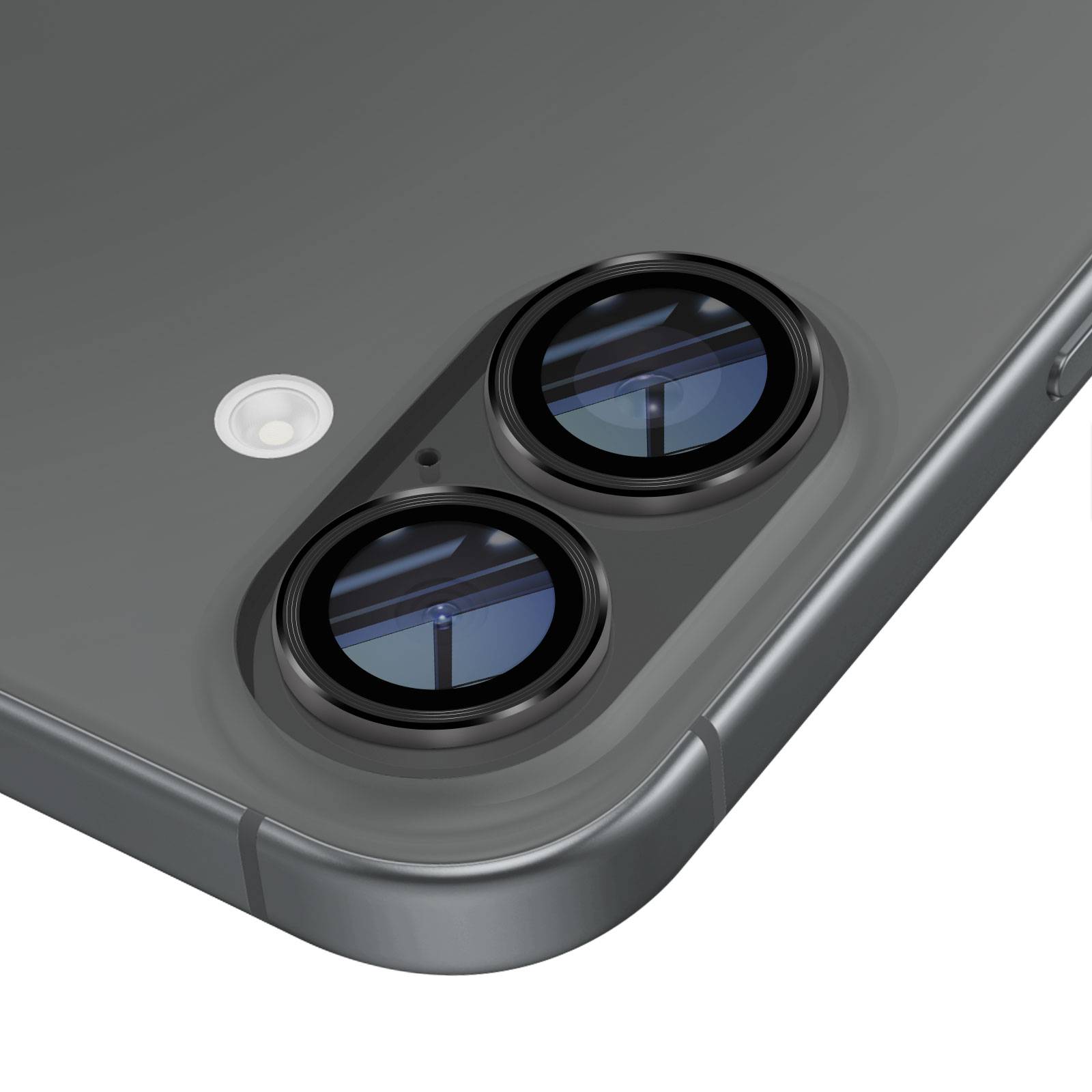 Protection d'Objectif Caméra pour iPhone 16 avec Contour Renforcé-1