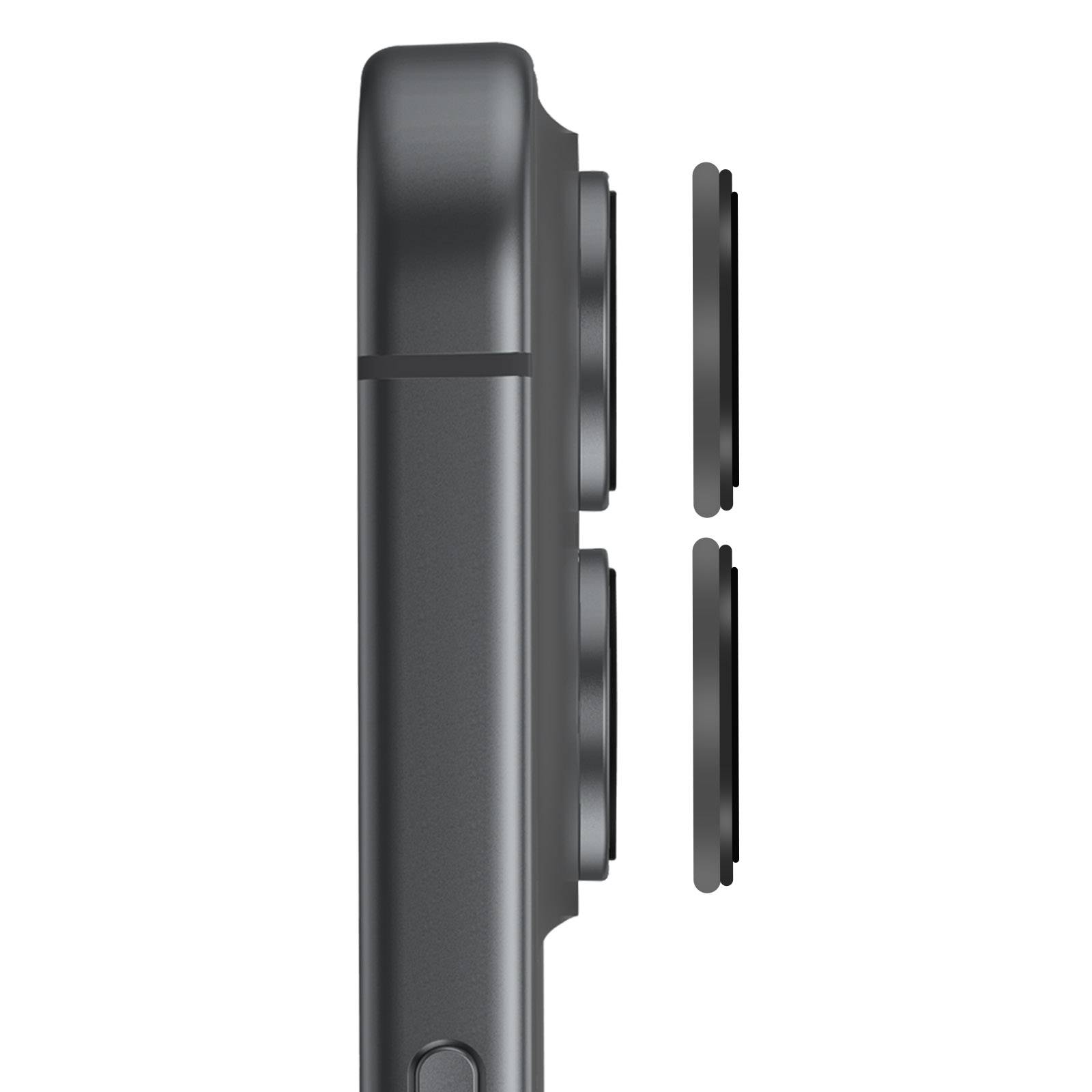 Protection d'Objectif Caméra pour iPhone 16 avec Contour Renforcé-3