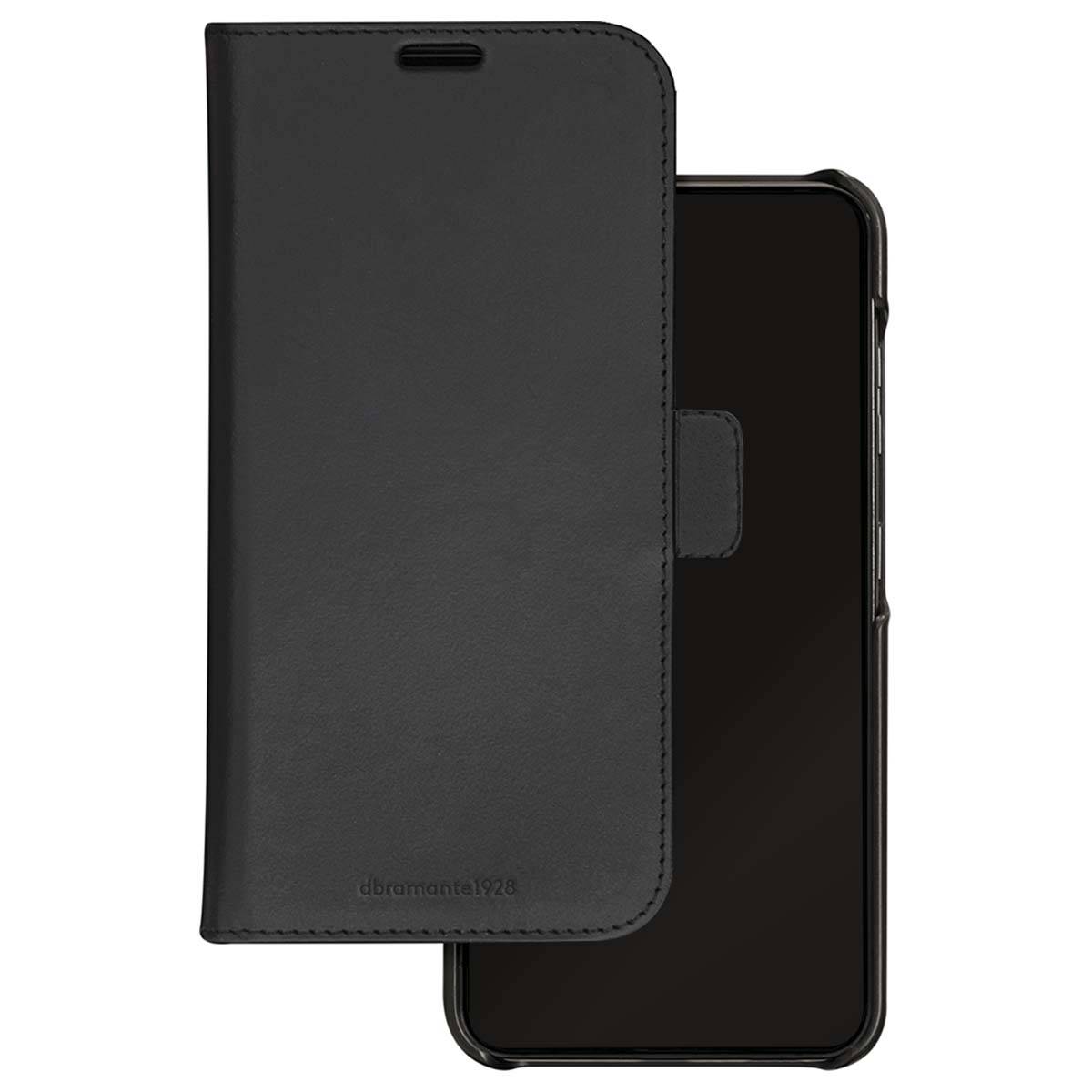 Étui pour Galaxy S24 Folio 2 en 1 Modèle Lynge en Cuir avec Porte-Cartes-0