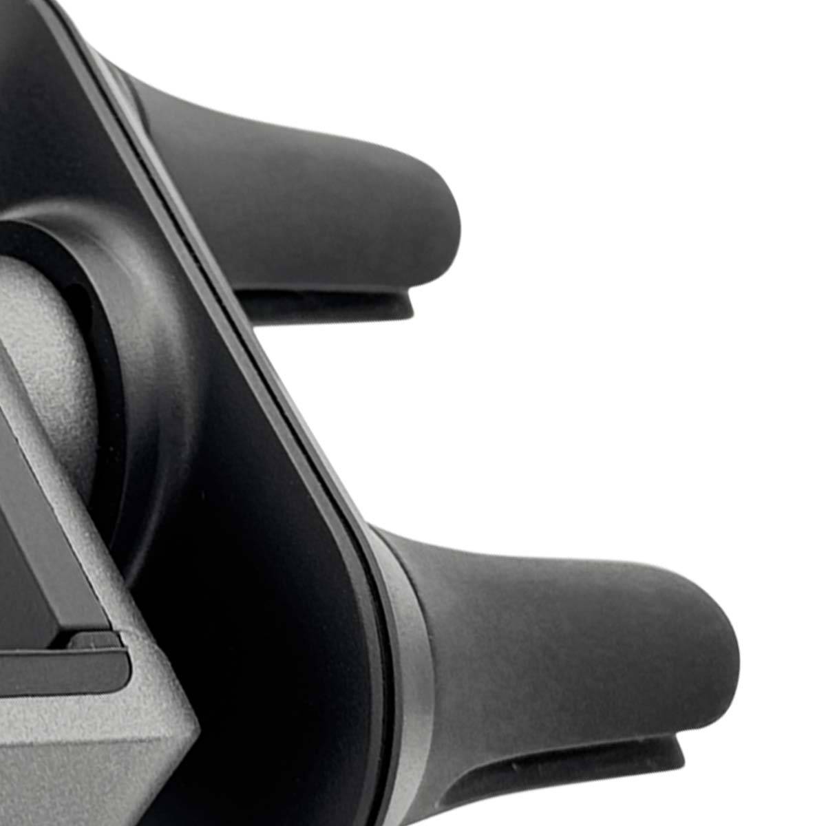 Support Voiture Universel Double Clip à Rotation 360° avec Berceau Ajustable-1