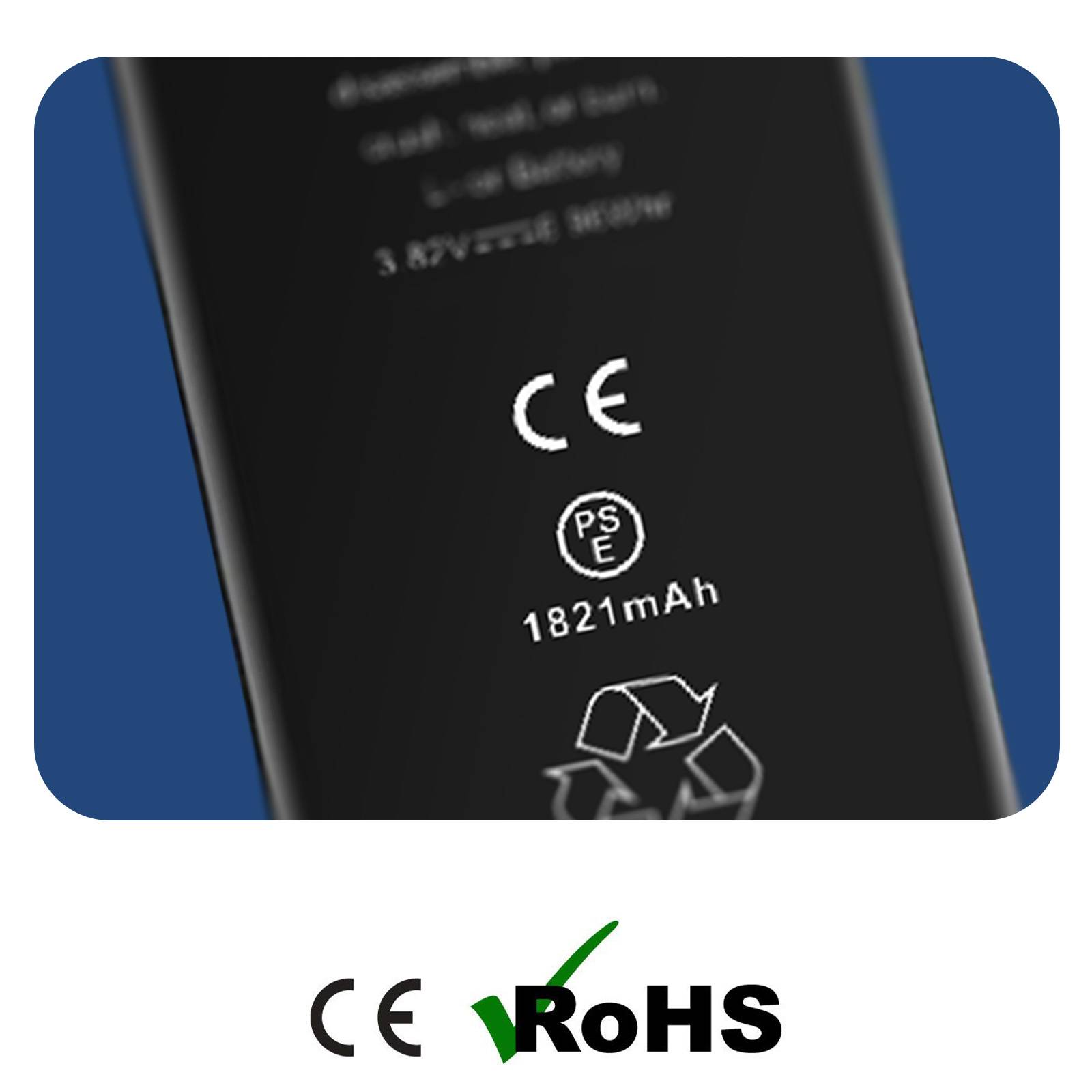 Batterie de remplacement pour iPhone SE 2020 Li-ion 1821mAh Sans BMS-3