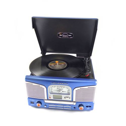 Chaîne Hifi Rétro platine vinyle Multifonction UK-3