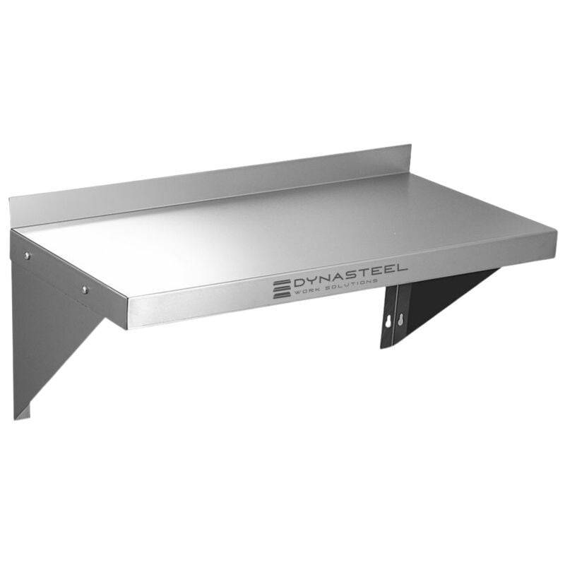 Etagère Murale en Inox - 800 x 300 mm-0