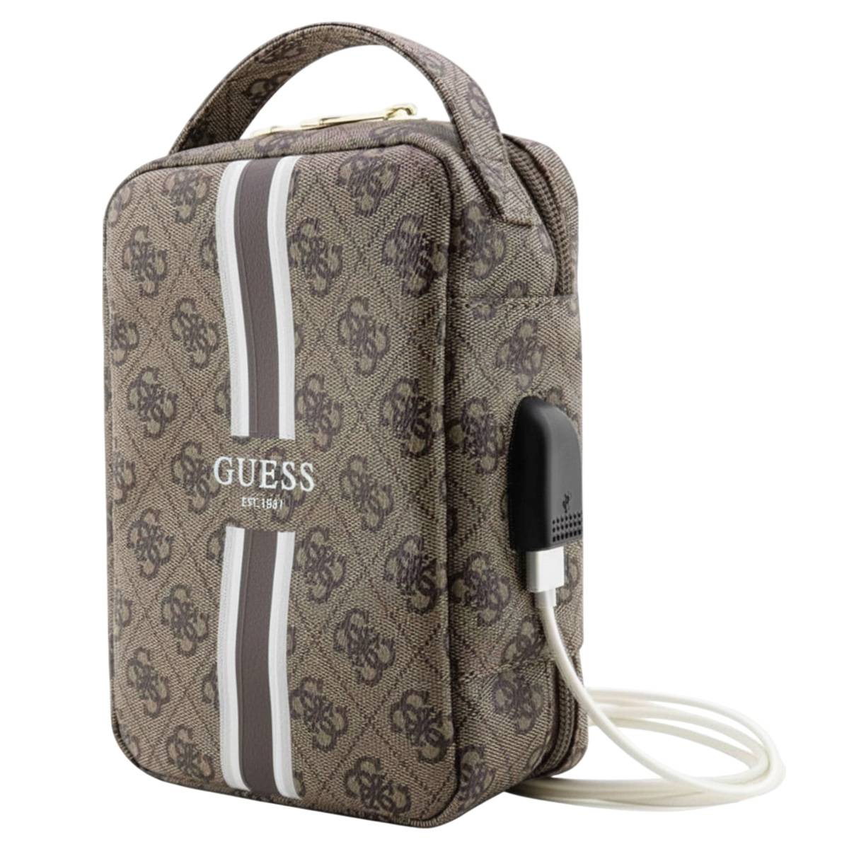 Sacoche de voyage avec port USB Modèle Stripe 4G-1