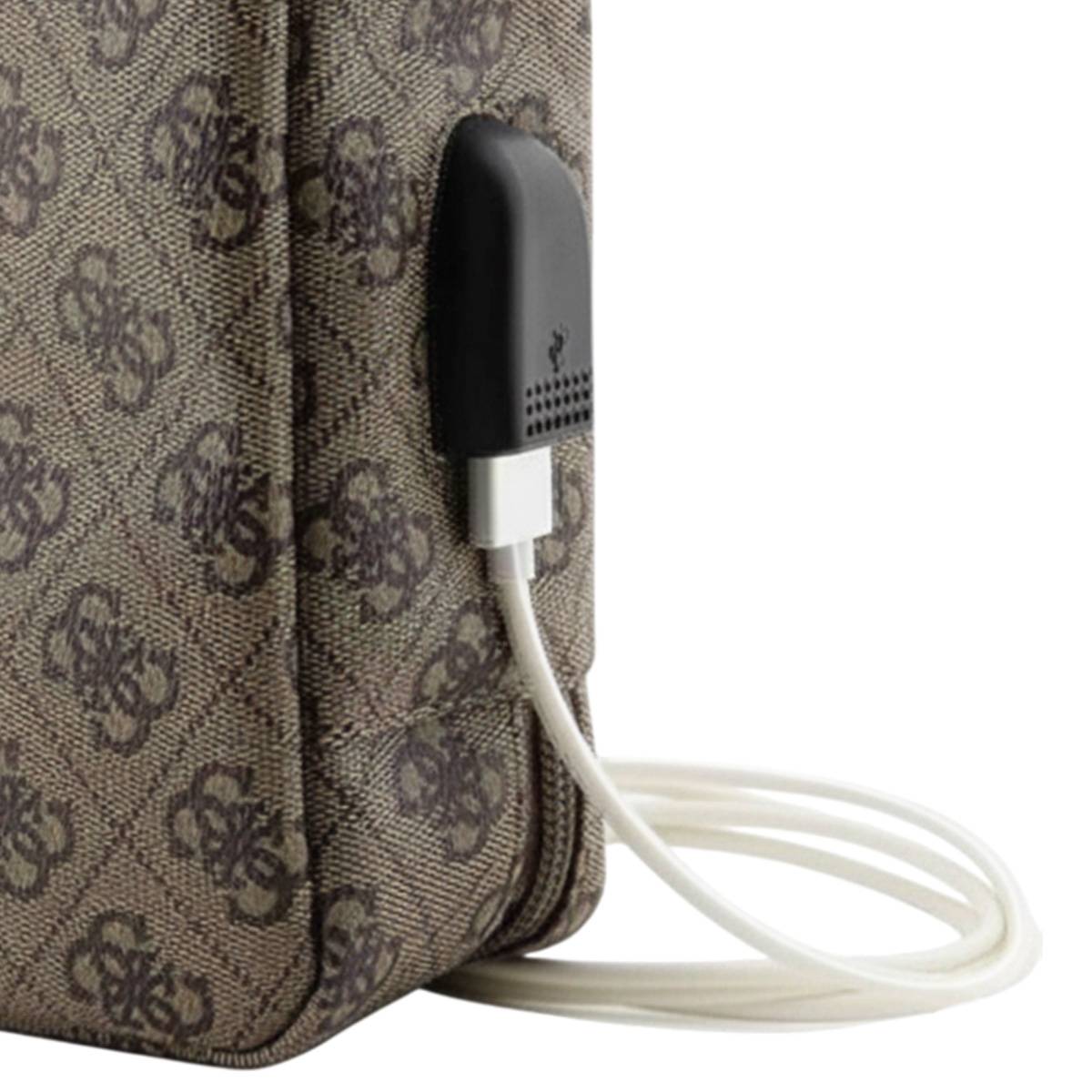 Sacoche de voyage avec port USB Modèle Stripe 4G-3