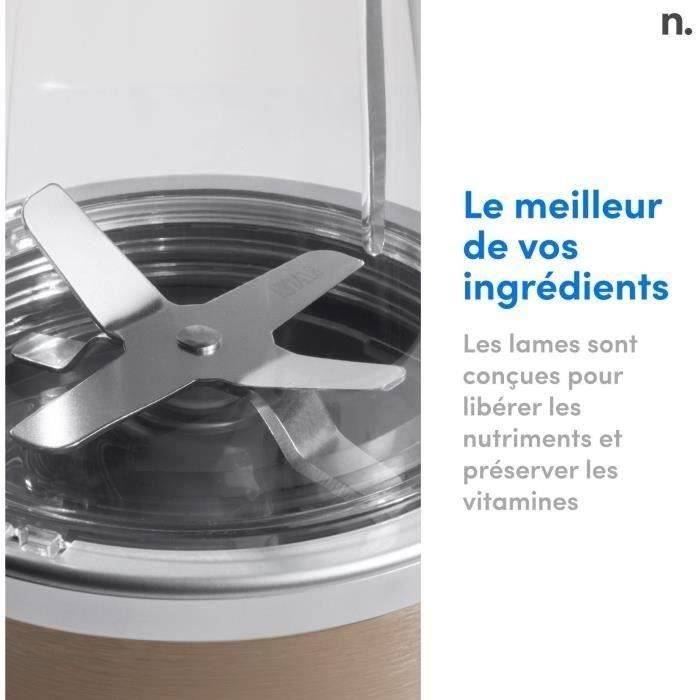 Blender 0.9l 900w Marron Nutribullet NB907CP-4
