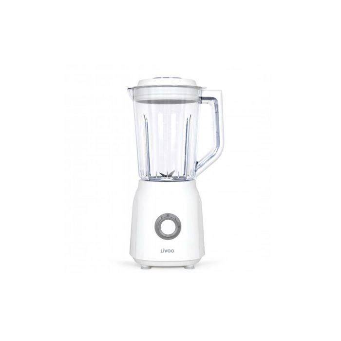 Blender mixeur blanc 1.5L 600W-4