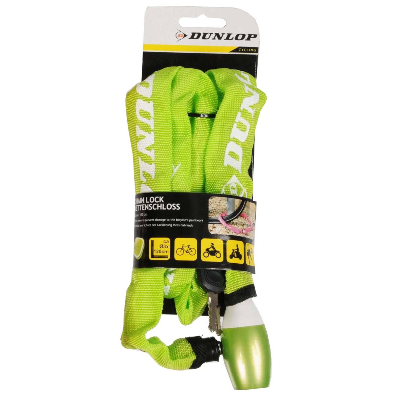 Chaîne Antivol pour Vélo 120cm avec Fermeture Sécurisée-3