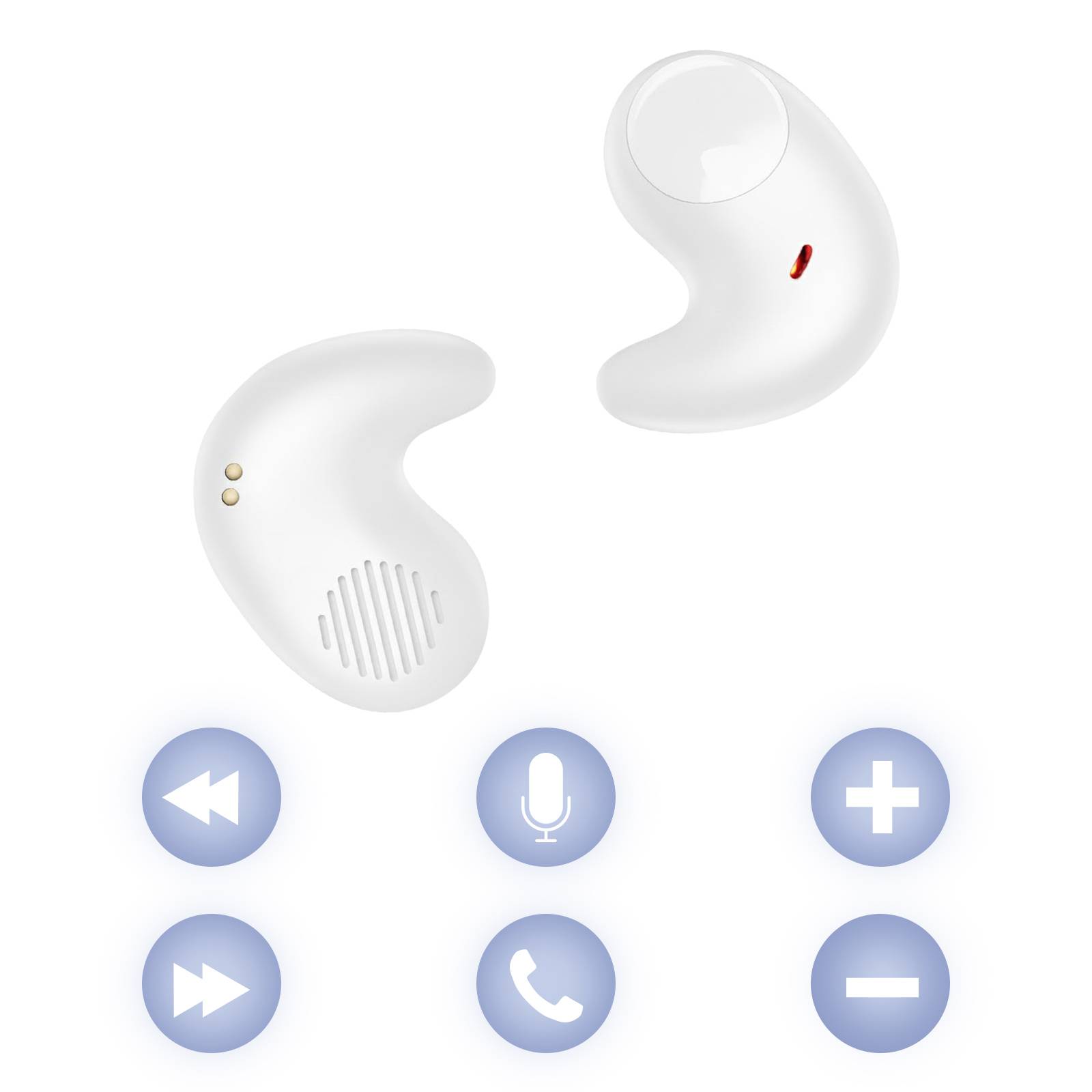 Écouteurs sans Fil Bluetooth 5.3 Stéréo avec Basses et Réduction du bruit Active-3
