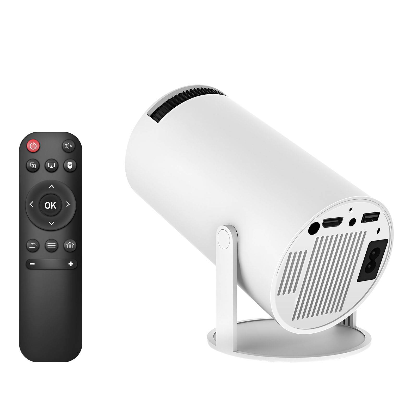 Vidéoprojecteur Android 11 avec WiFi et Bluetooth Home Cinema Orientable 180°-1