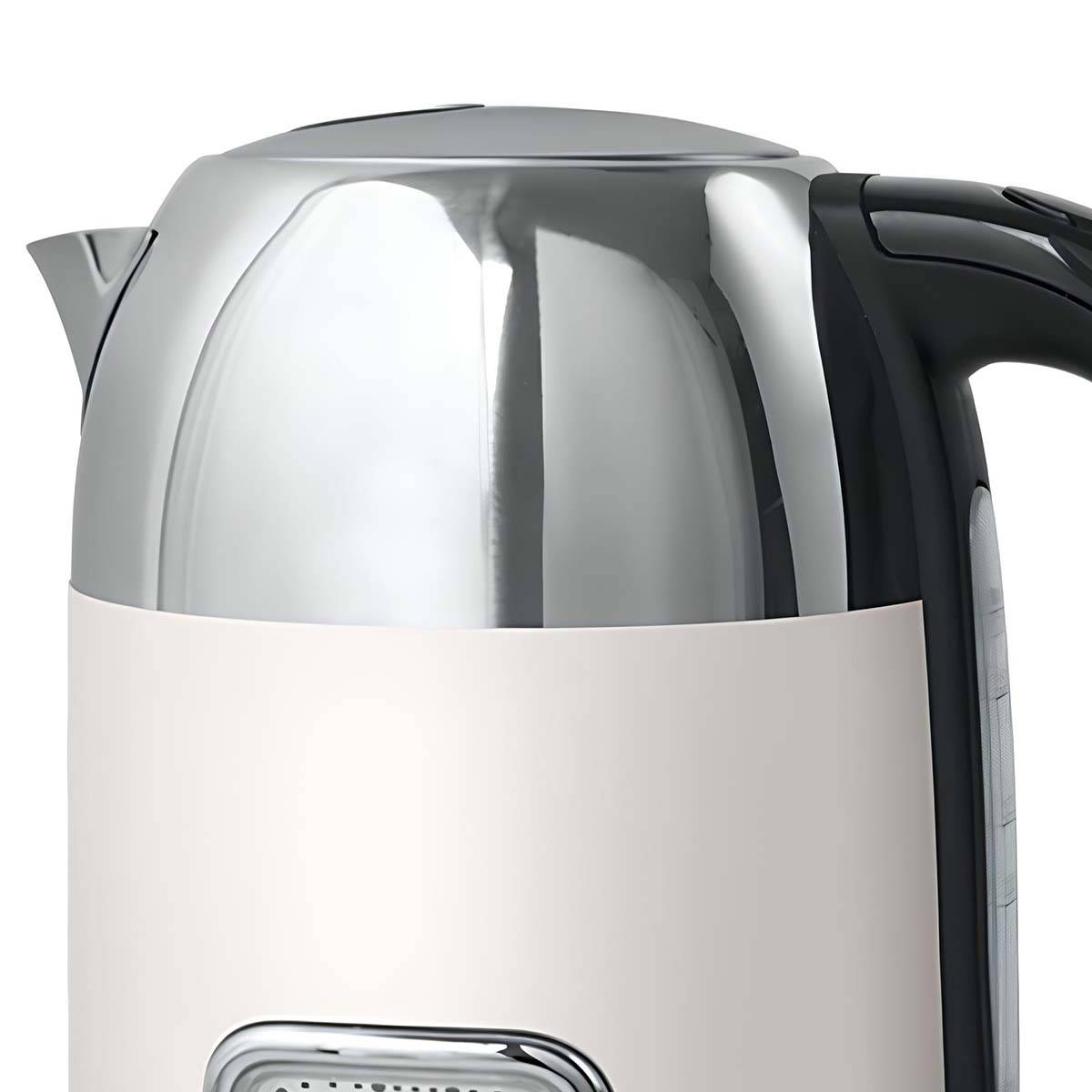 Bouilloire Électrique 1.7L 2200W en Acier Inoxydable avec Thermomètre-1