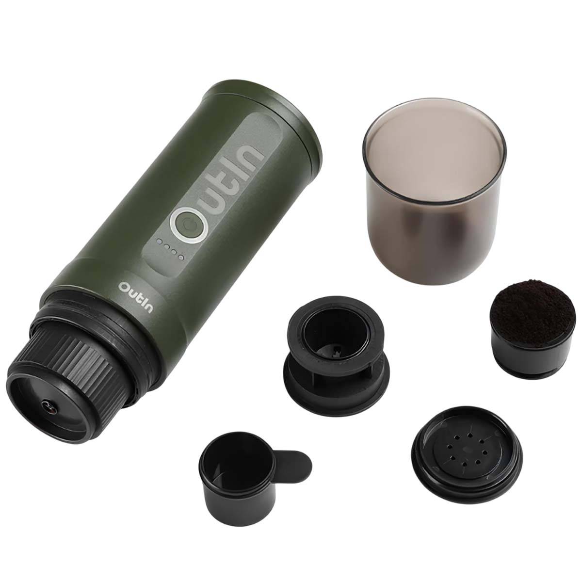 Machine à Café Portable Compatible Capsules et Moulu 20 Bars 7500mAh-1