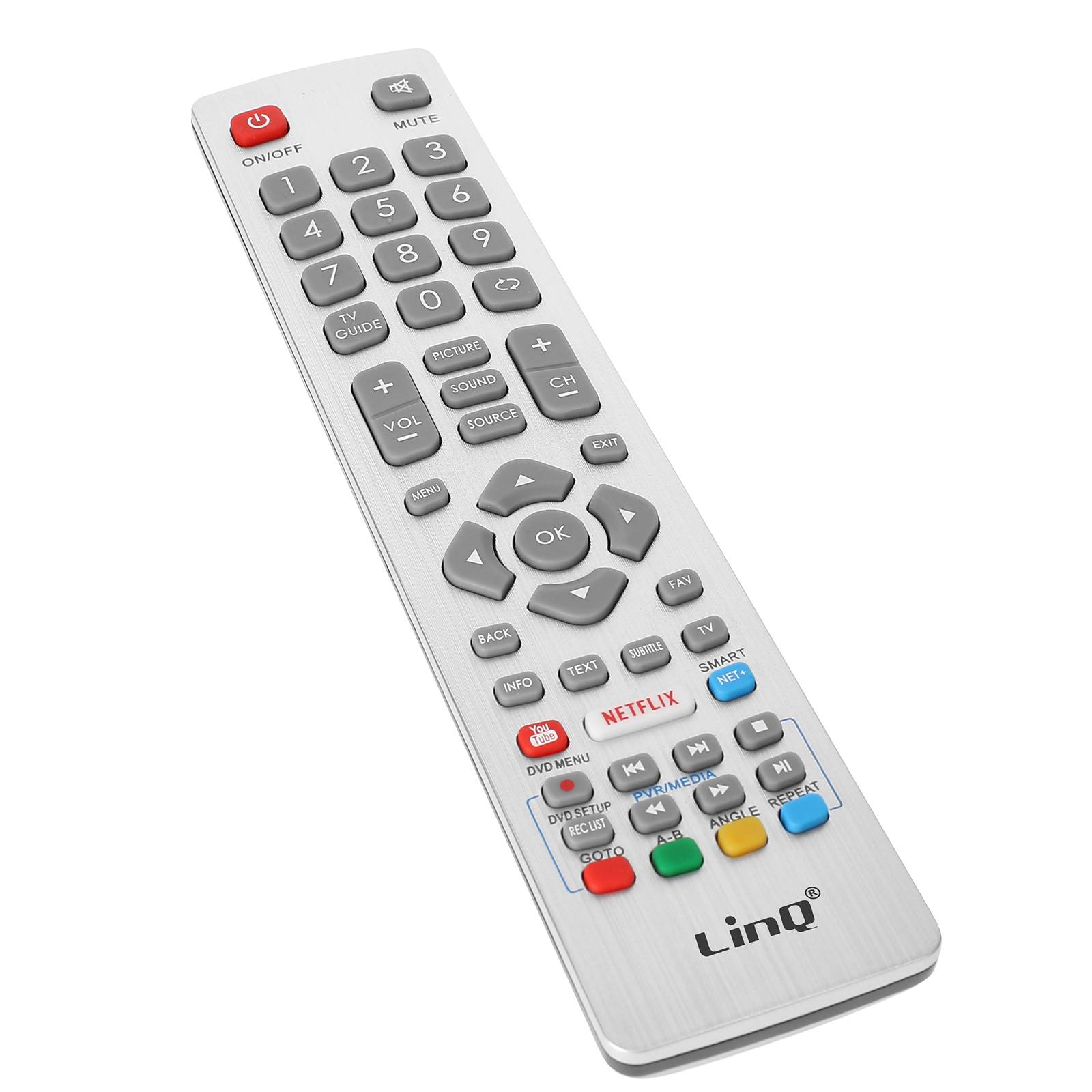 Télécommande Universelle pour Téléviseur Sharp Touches Complètes Portée 8m-0
