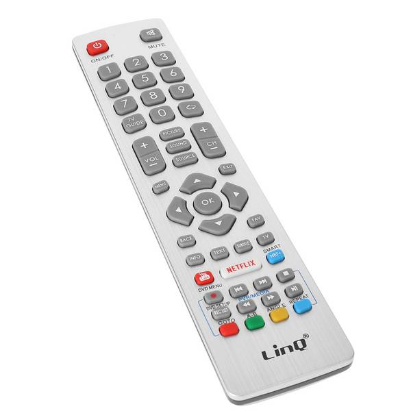 Télécommande Universelle pour Téléviseur Sharp Touches Complètes Portée 8m